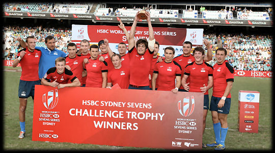 Sydney 7s Challenge Trophy Winners Russia 2017